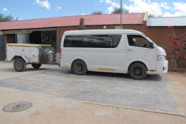 Etosha Namibia Safari - Budget Camping Tour Vehicle 