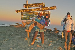 Kilimanjaro Hiking Tour summit 