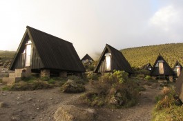 Marangu huts, Kilimanjaro hike 