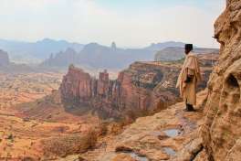 Cliff view, Ethiopia Tour 