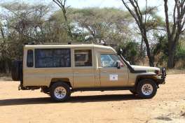 Tanzania Safari vehicle 