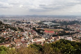 Antananarivo view  by Daniel De Lapelin Dumont