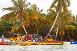Sainte Marie Island Tour, pirogue taxi depot  by Lemurbaby