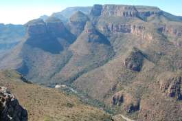 The Three Rondawels in the Blyde River Canyon 