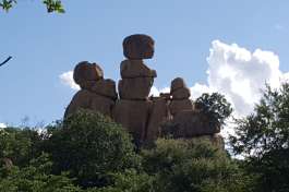 Rock formations matobo national park 