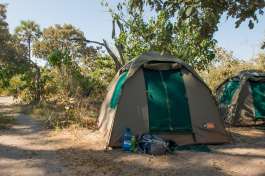Botswana okavango camping 