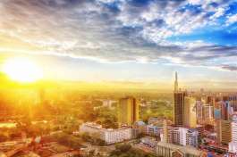 Sunset Over Nairobi 