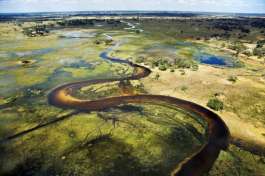 Okavango Delta From the Air 