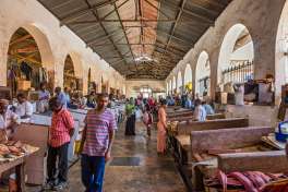 Fish Market in Stone Town Zanzibar 