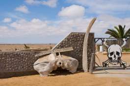 Skeleton Coast National Park Entrance 