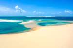 Blue Tropical Waters of Mozambique