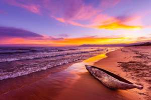 Sunset Over Lake Malawi