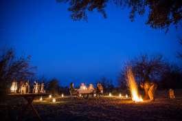 Dinner under the stars 
