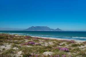 Table Mountain Across Table Bay - Cape Town