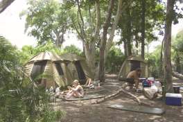 Tents in Camp Site 