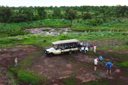 Game drives in Hwange, Zimbabwe 