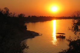 Chobe sunset cruise 