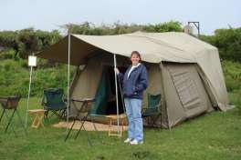 Mobile Camping Safari Tent 
