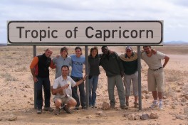 Tropic Capricorn in Namibia 