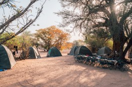 Camping in Etosha 