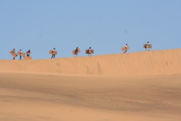 Sandboarding in Swakopmund 