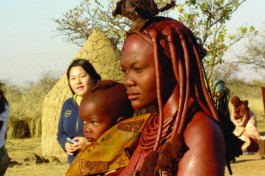Himba African tribe 