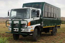 Uganda safari truck 