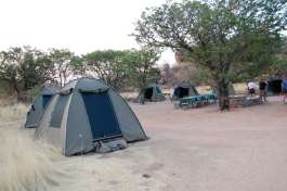 Tent scene 