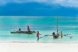 Fishermen, Zanzibar islands 