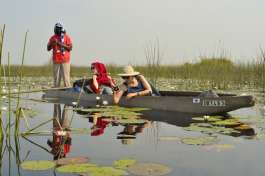 Okavango delta Mokoro 