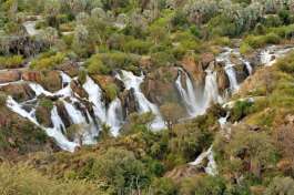 Epupa waterfall Kunene river 