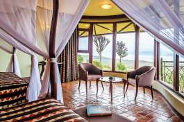 Lake Nakuru Sopa Lodge rooms with a view 
