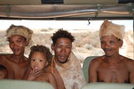 Kalahari bushman 