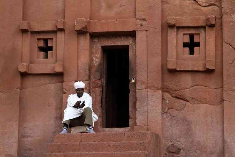 Lalibela priest Ethiopia