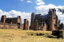 Gondar castle Ethiopia  