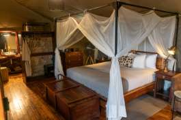 Linyanti Bush Camp room interior 