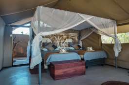 Mhara river camp rooms 