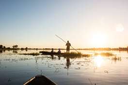 4 rivers - mokoro excursion (in season) 