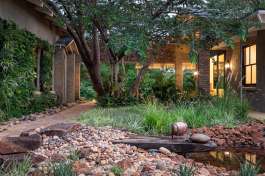 Mbano manor courtyard 