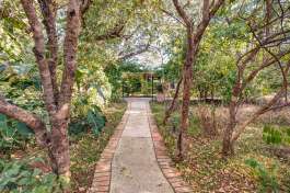 Mbano manor footpath between rooms 
