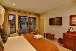 Hwange safari lodge room interior 