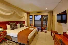 Hwange safari lodge room interior 