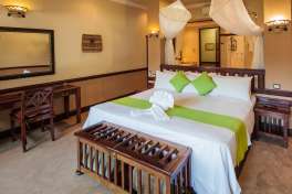 Chobe safari lodge room interior 