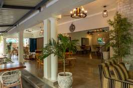 Kasambabezi lodge restaurant area 