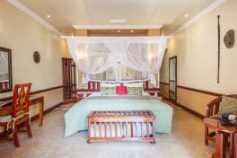 Chobe safari lodge room interior 