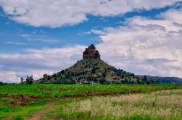 Mount Qiloane, Thaba-bosiu, kingdom of Lesotho 