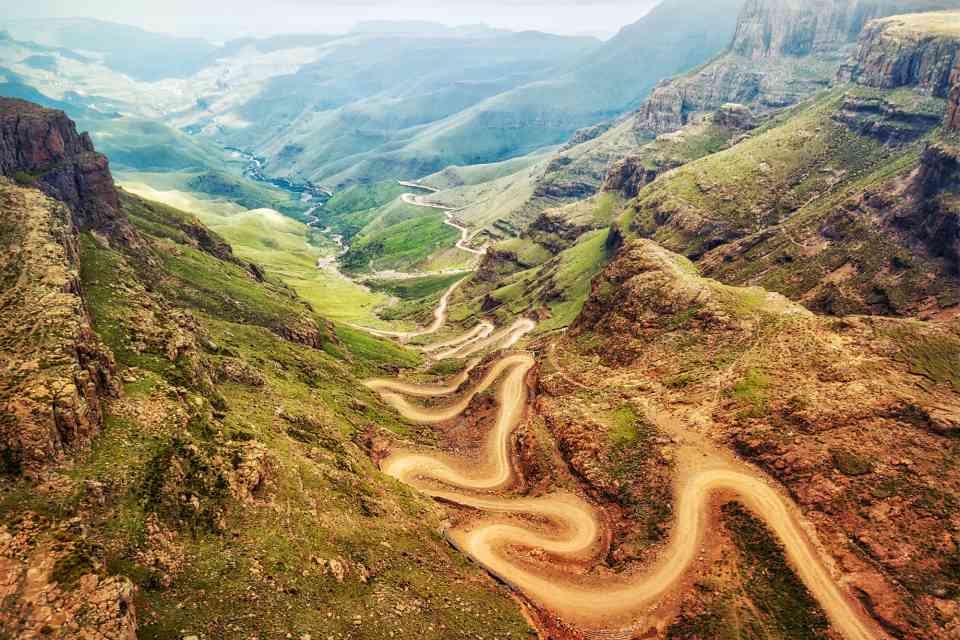 Sani pass Drakensberg