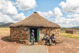 Basotho hut 