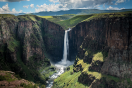 Maletsunyana falls Lesotho 