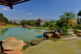 Montusi mountain lodge swimming pool 
